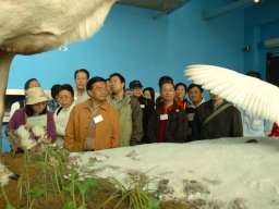 memebrs on a guided tour 1 a